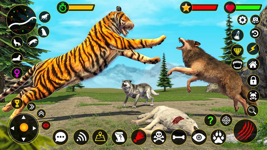 The Wolf Simulator: Wild Game Скриншот 3