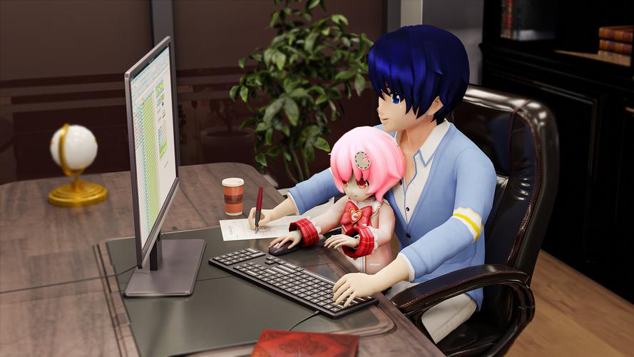 Anime Father Family Simulator 螢幕截圖 3