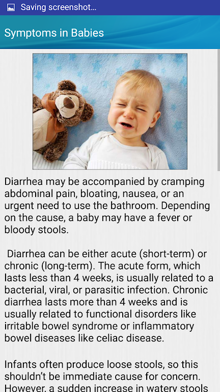 Diarrhea and Dehydration Help ဖန်သားပြင်ဓာတ်ပုံ 2