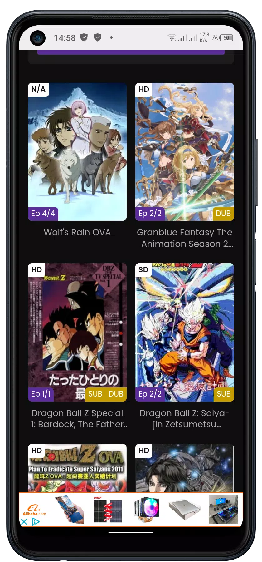 9animes 螢幕截圖 0