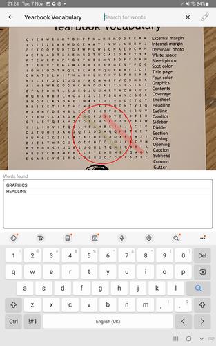 Word Search Scanner and Solver スクリーンショット 0