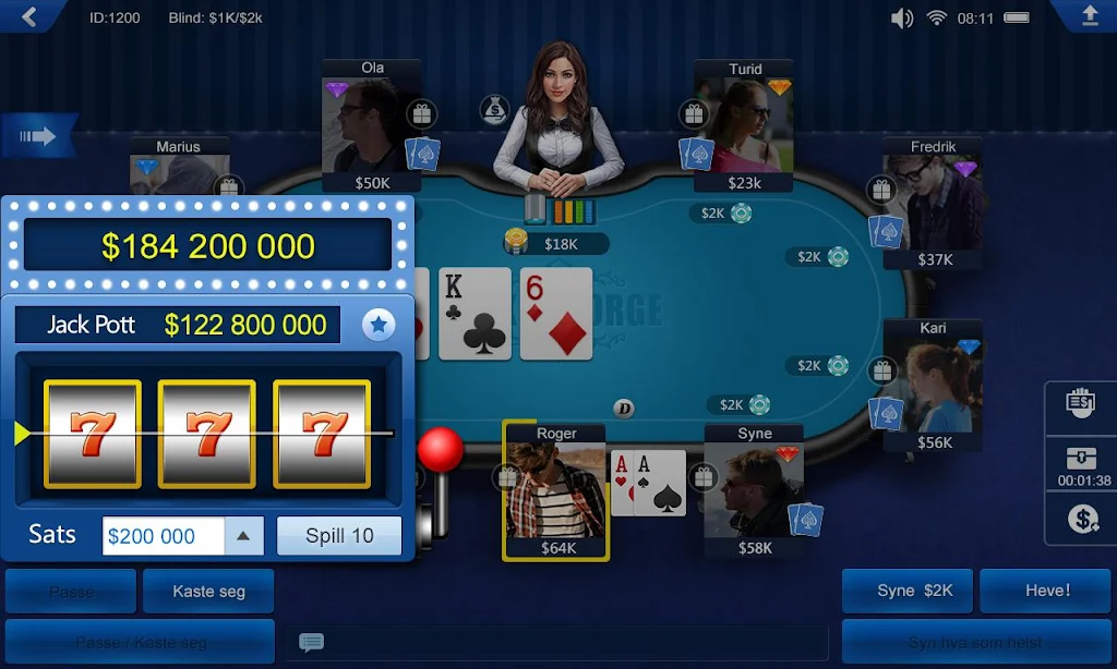 poker Norway hd Ảnh chụp màn hình 2