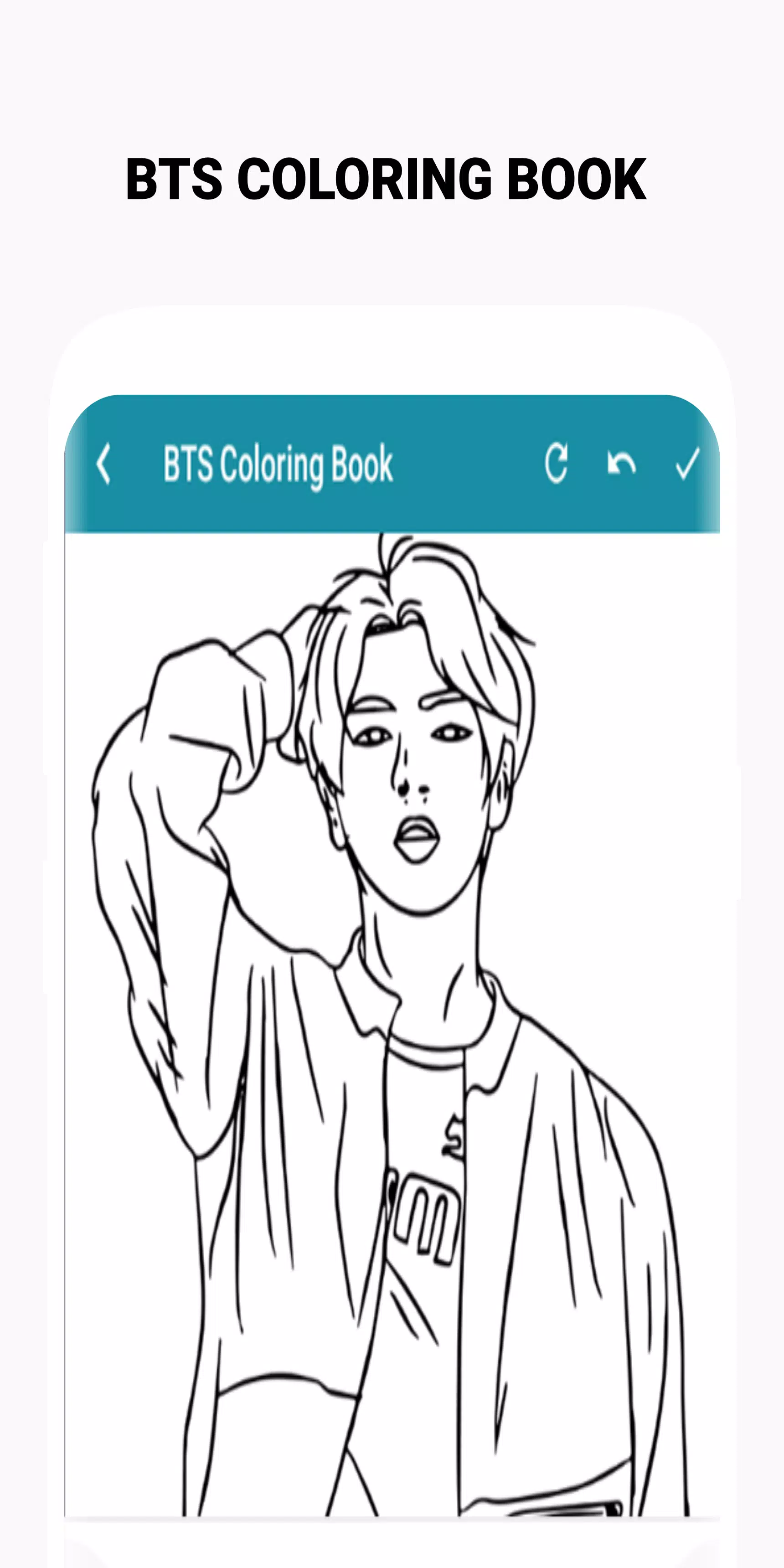 BTS Coloring Book Screenshot 2