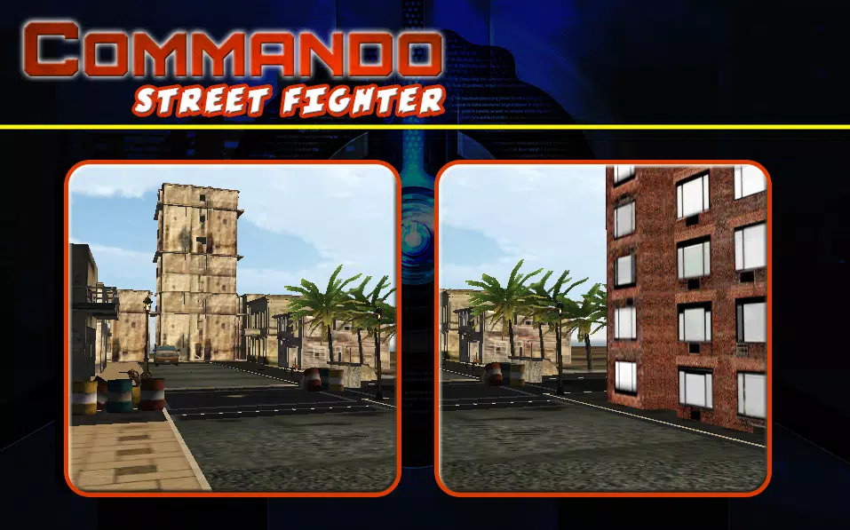 Commando Street Fighter 2017 스크린샷 1