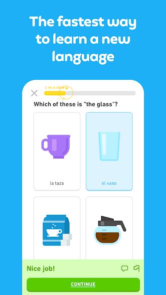 Duolingo: Language Lessons Mod Ảnh chụp màn hình 1