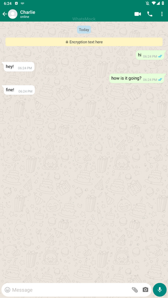 Fake Chat ChatsMock Text Prank Screenshot 0