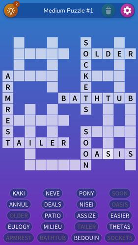 Fill-in Crosswords Unlimited Schermafbeelding 1