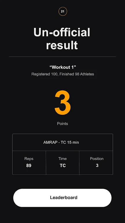 Schermata circle21.app 2