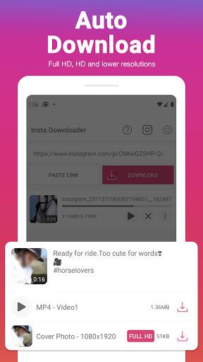 Video Downloader For Insta - IG Stories, Reels Ekran Görüntüsü 2