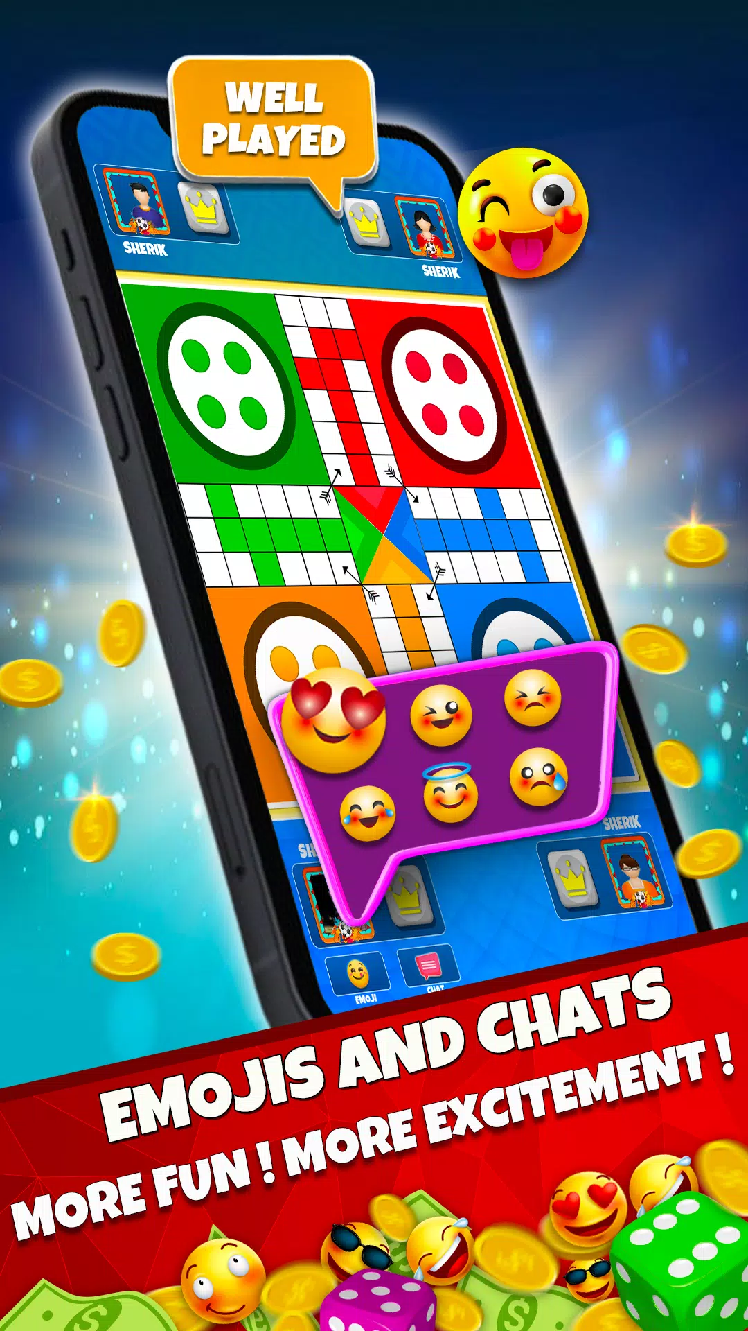 Ludo Online: Dice & Board Game Schermafbeelding 2