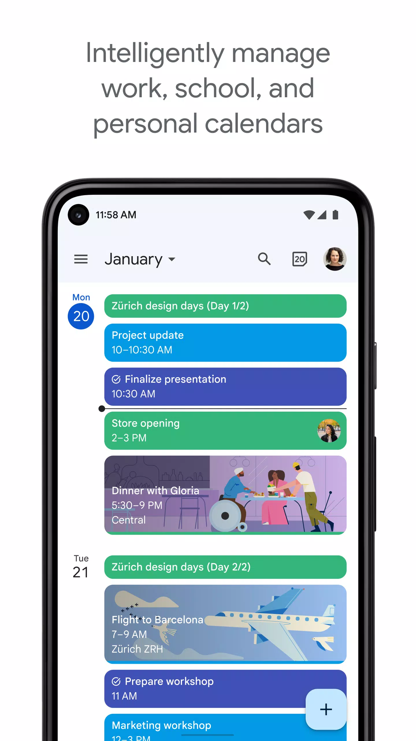 Google Calendar Ảnh chụp màn hình 0