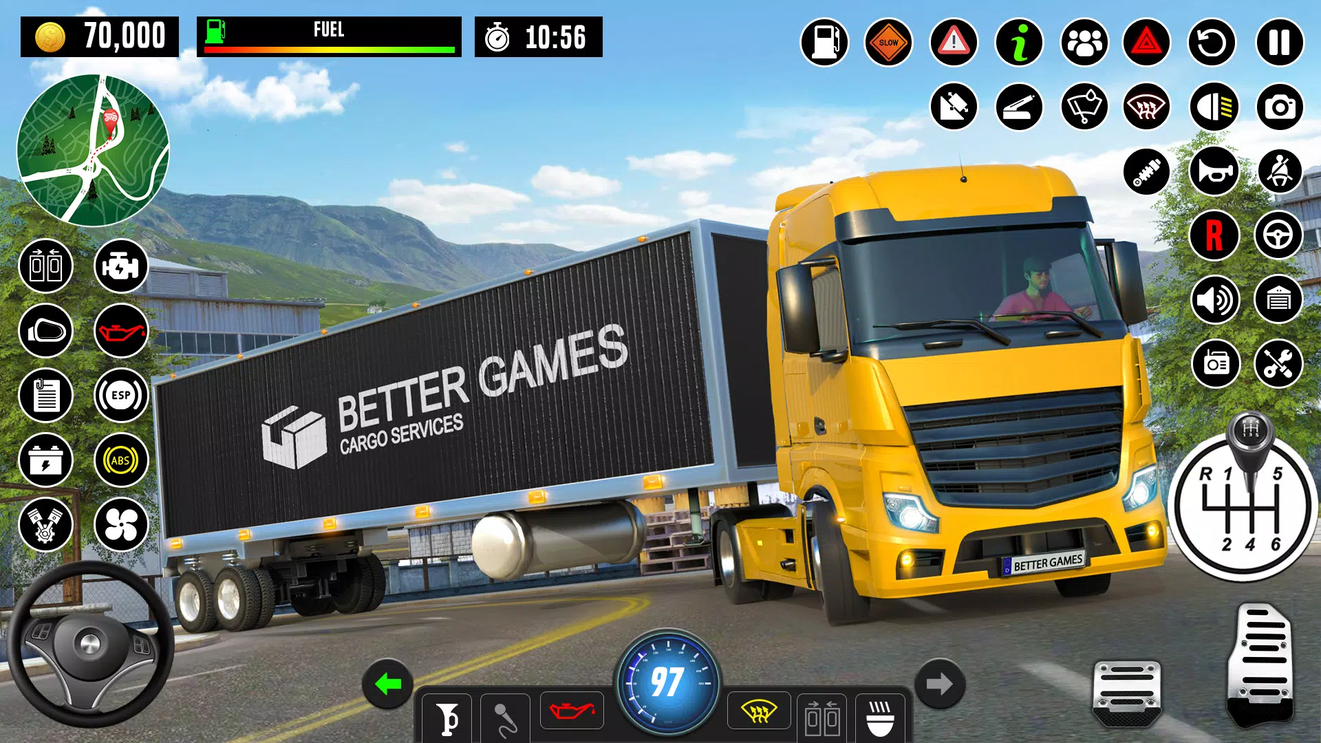 Truck Games - Driving School スクリーンショット 0