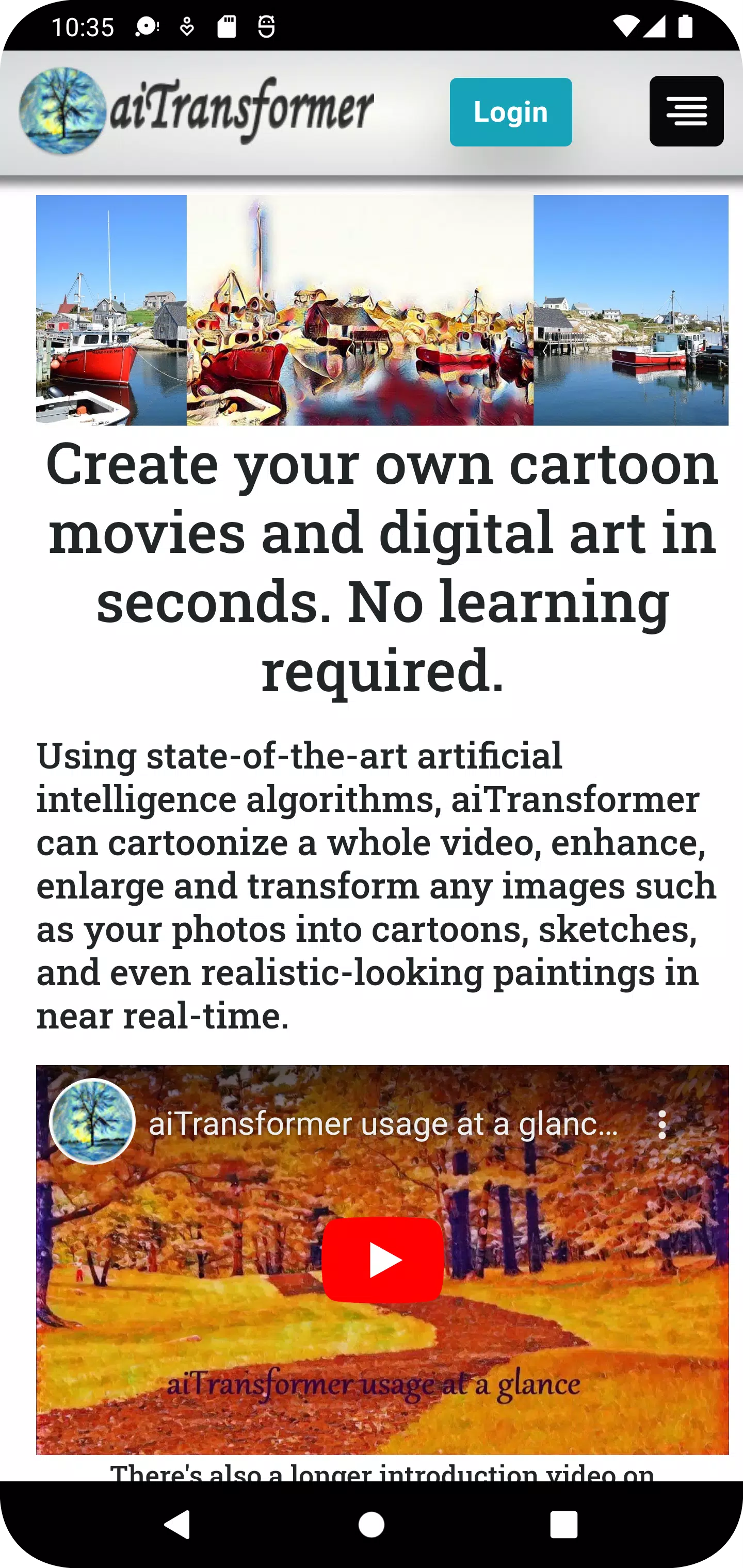 aiTransformer Captura de pantalla 0