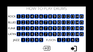 How to play Drums ဖန်သားပြင်ဓာတ်ပုံ 0