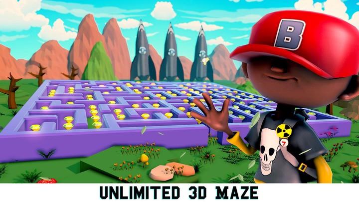 Schermata 3D Maze game: Labyrinth 0