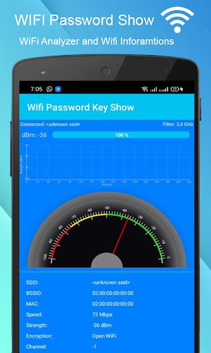 WiFi Password Show Analyzer Schermafbeelding 2