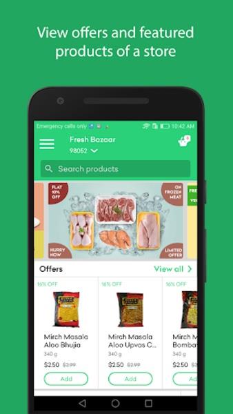 GroceryPik Customer Скриншот 3