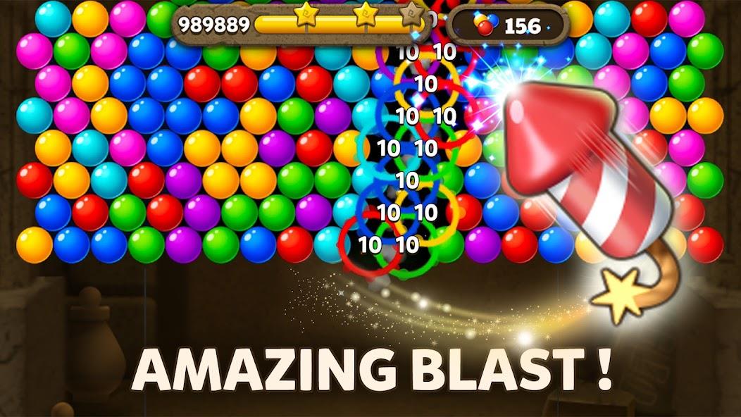 Bubble Pop Origin! Puzzle Game Mod Скриншот 2