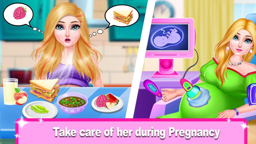 Pregnant Mommy Games Pregnancy Capture d'écran 1