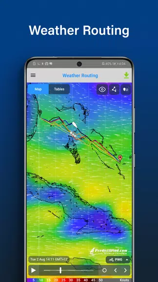 PredictWind Offshore Weather Zrzut ekranu 3