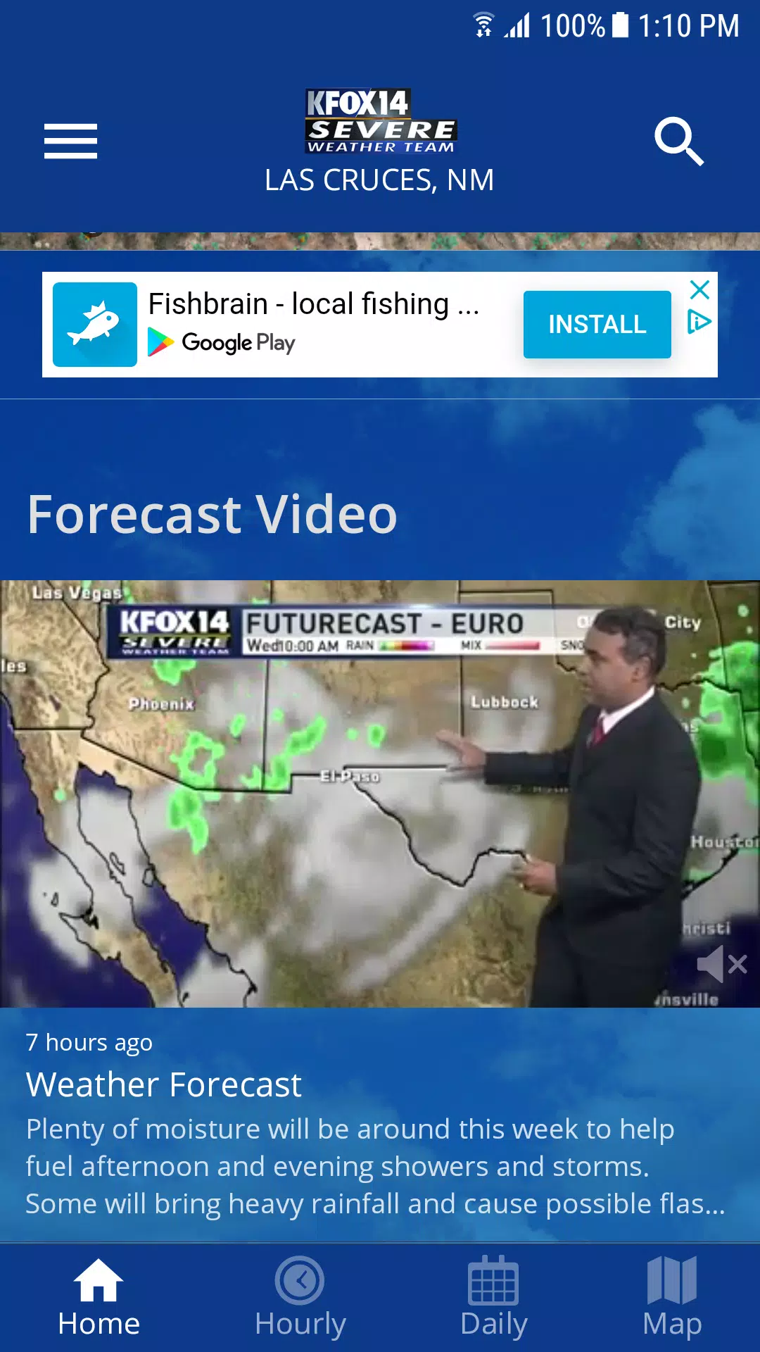 KFOX14 WX 螢幕截圖 1