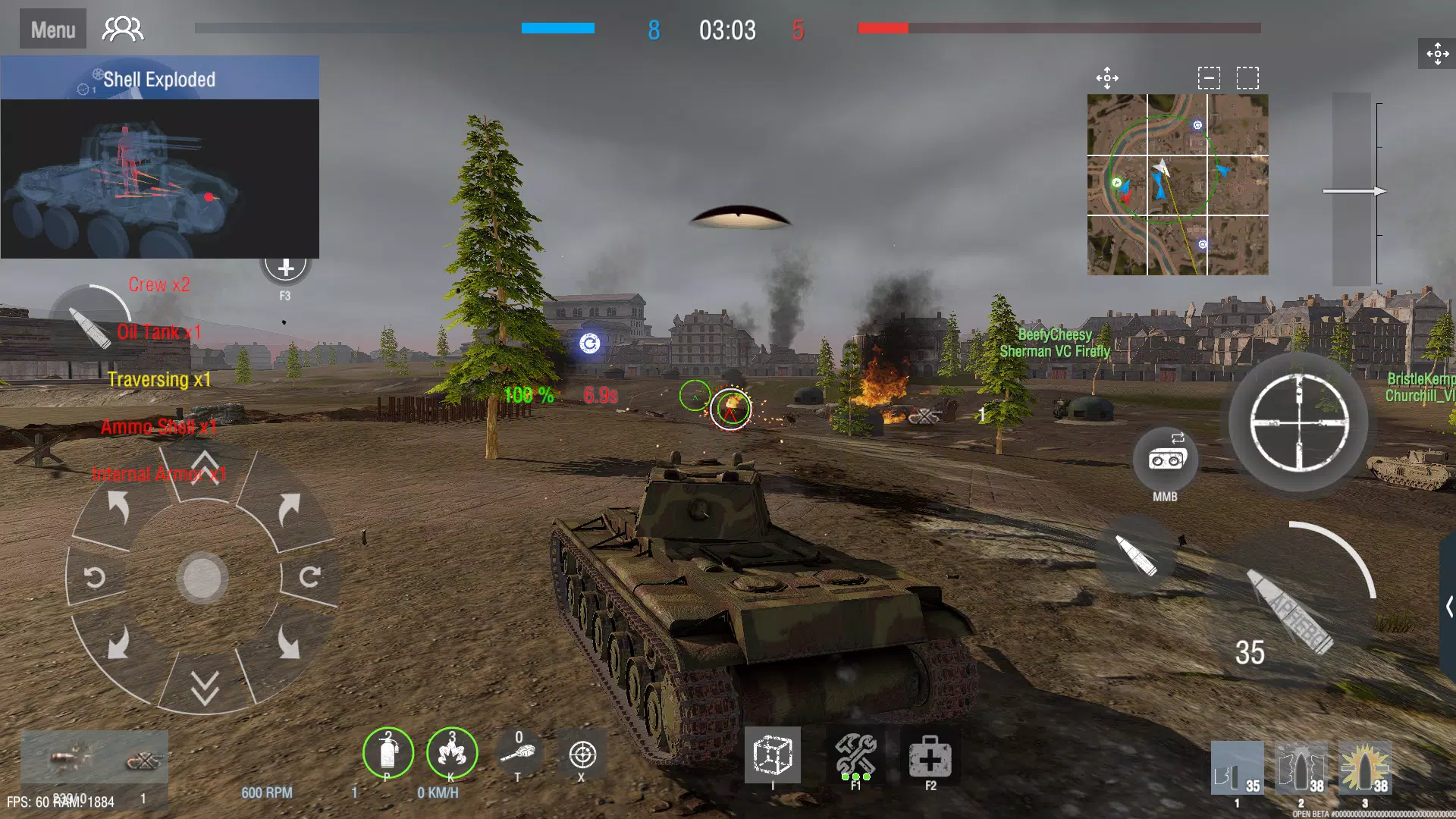 Panzer War 螢幕截圖 0