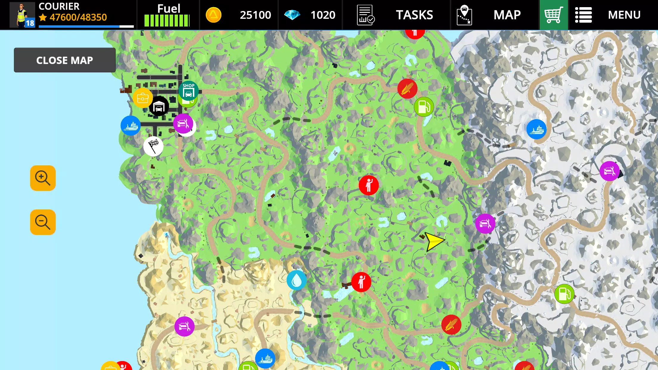 Driving Zone: Offroad Lite 螢幕截圖 3