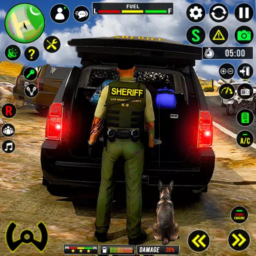 Real Police Chase Simulator 3d स्क्रीनशॉट 0