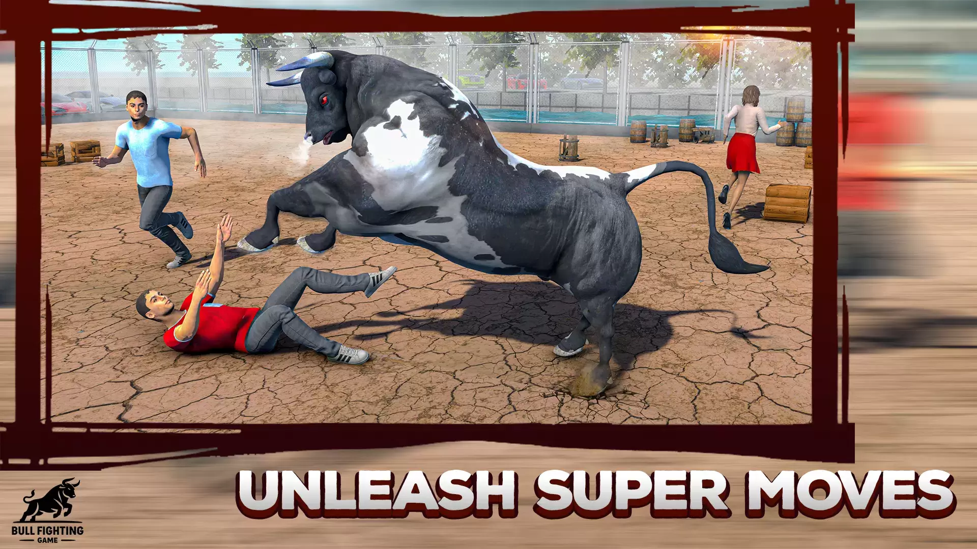 Bull Fighting Game: Bull Games ဖန်သားပြင်ဓာတ်ပုံ 2