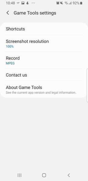 Samsung Game Tools স্ক্রিনশট 2