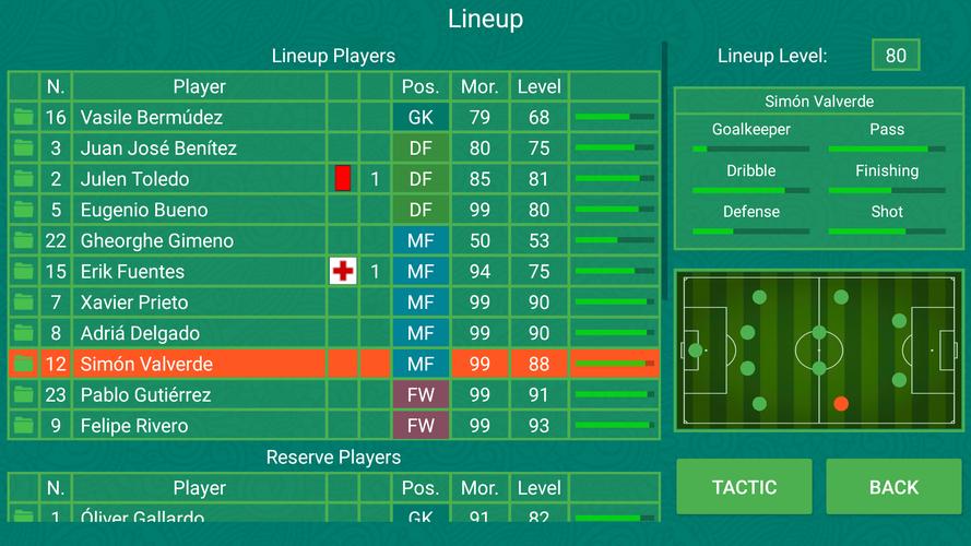Football Team Manager 스크린샷 0