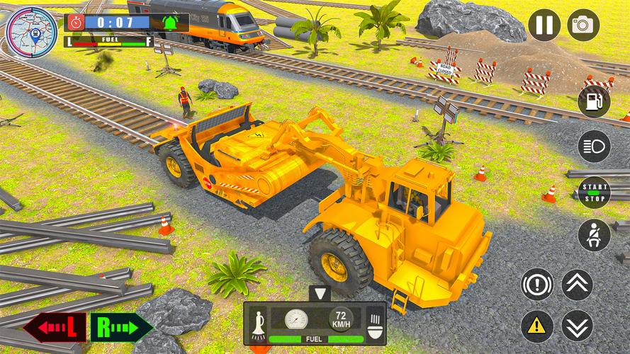 Train Station: JCB Wala Game Tangkapan skrin 0