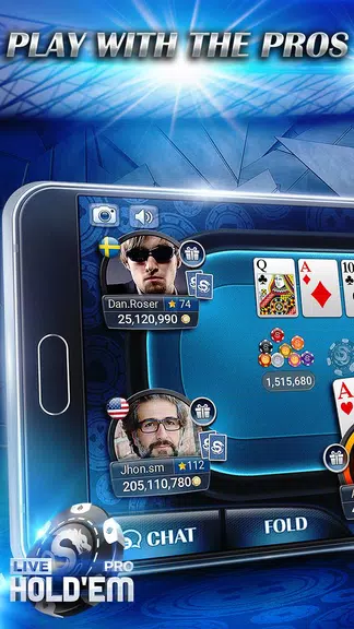 Live Hold’em Pro Poker Ảnh chụp màn hình 0