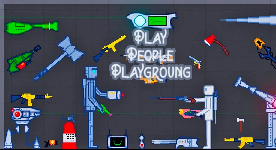 People Playground Simulation Guia ภาพหน้าจอ 2