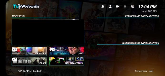 TV PRIVADO PLUS Tangkapan skrin 1
