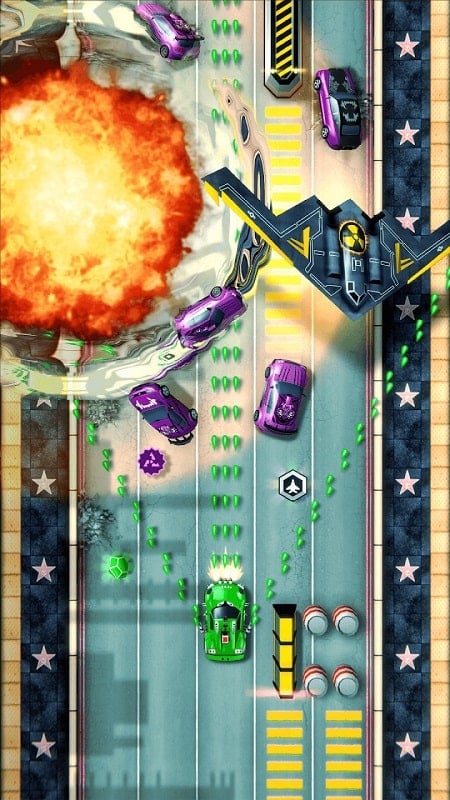 Chaos Road: कॉम्बैट रेसिंग स्क्रीनशॉट 2