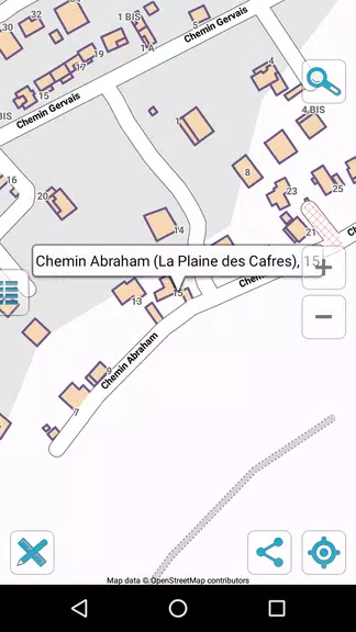 Map of Reunion offline Tangkapan skrin 2