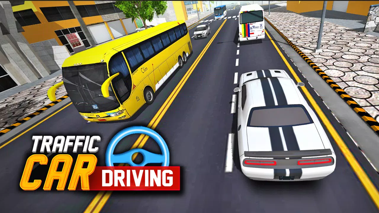 Traffic And Car Driving - Sim 螢幕截圖 0