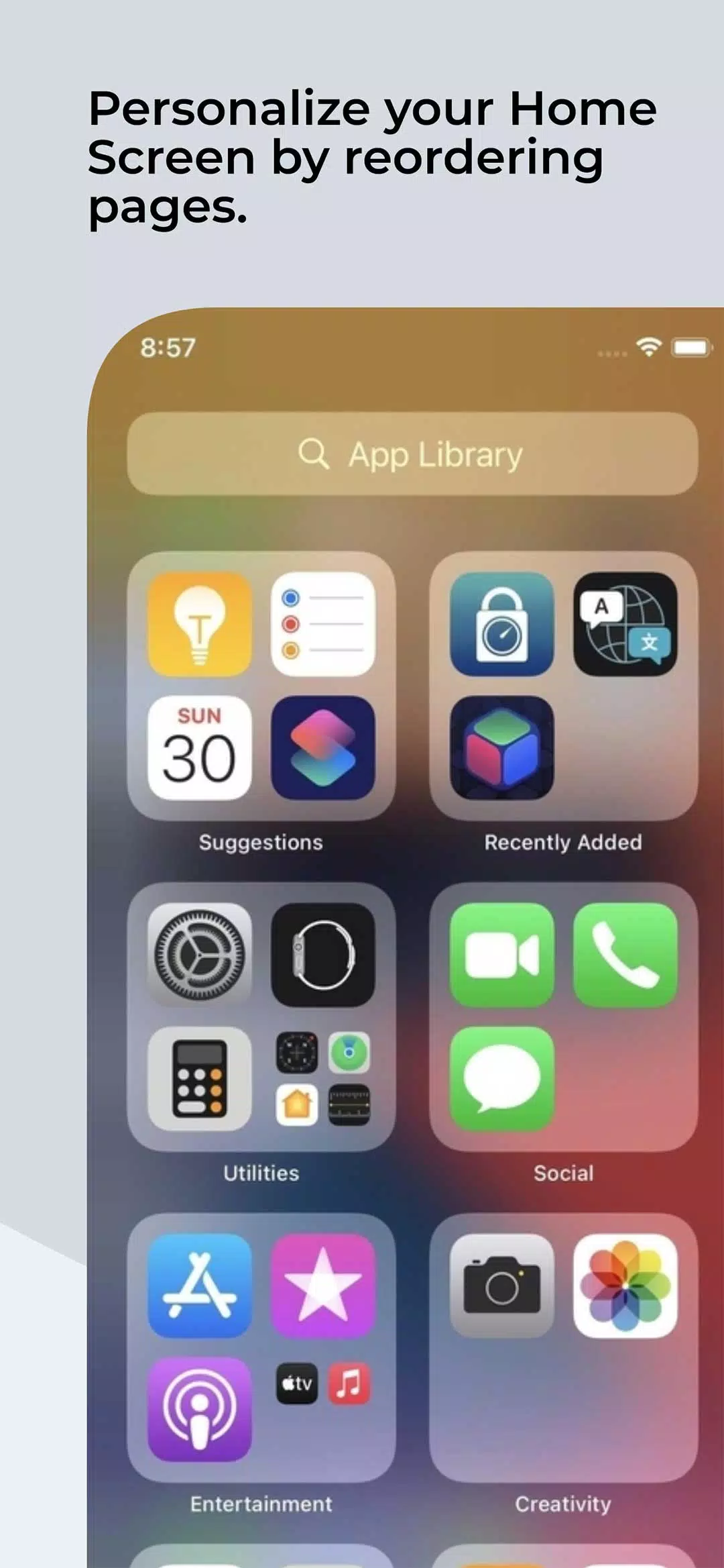 Launcher for iOS Скриншот 3