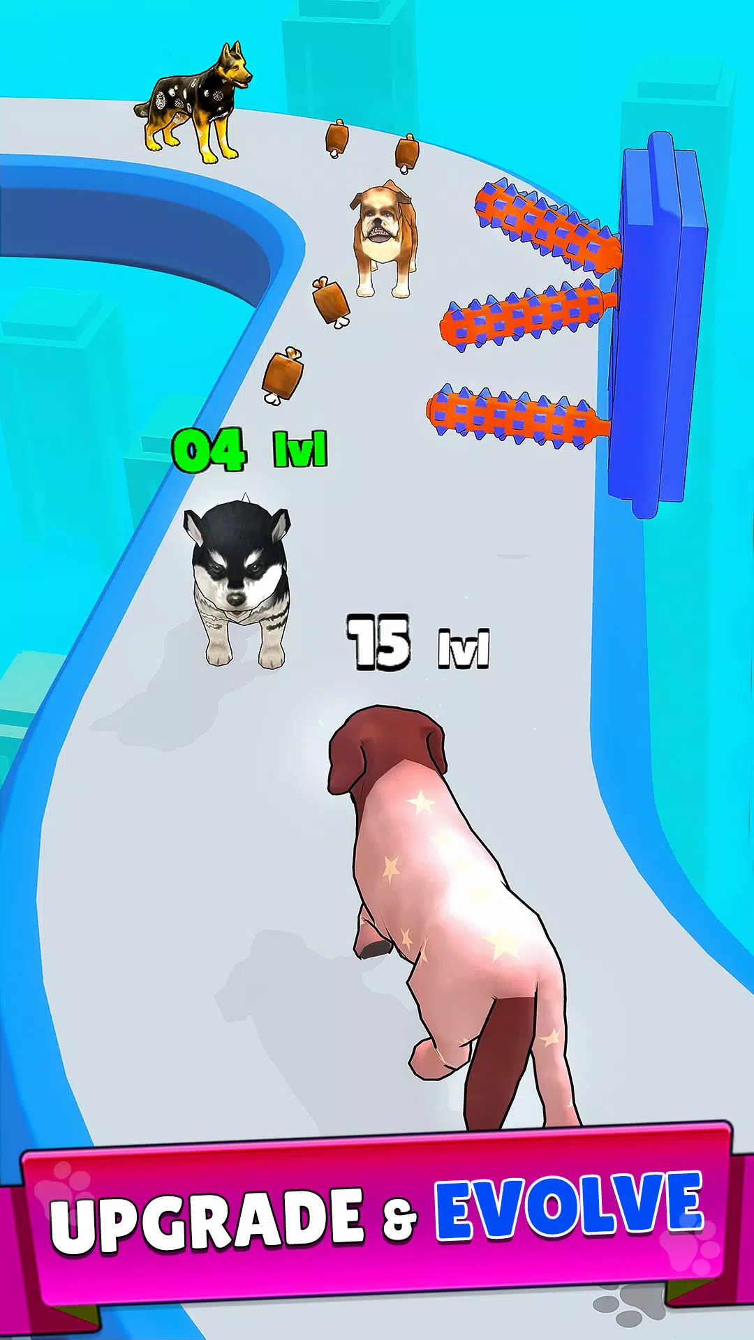 Dog Evolution Run Schermafbeelding 1