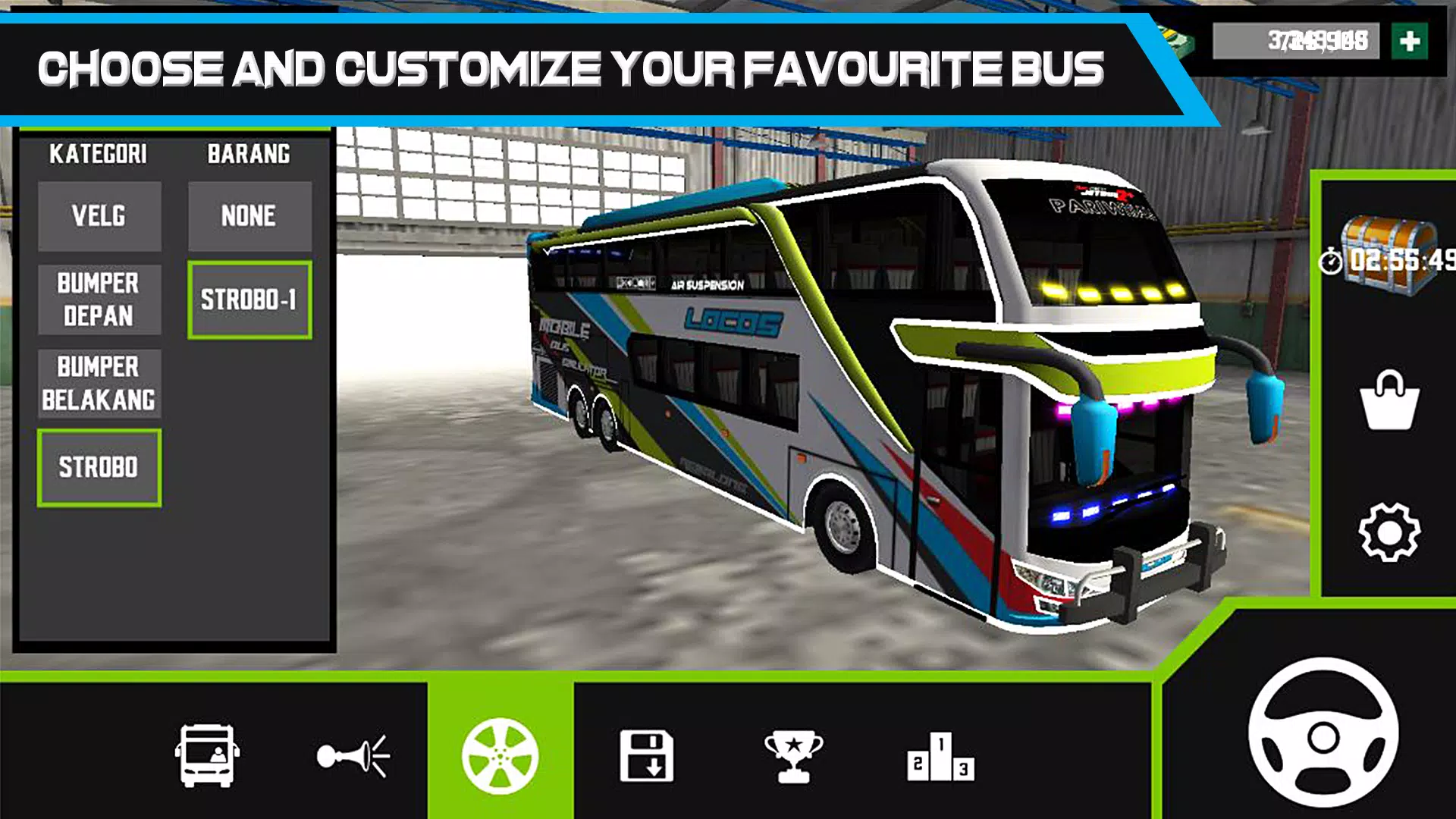 Mobile Bus Simulator Tangkapan skrin 0