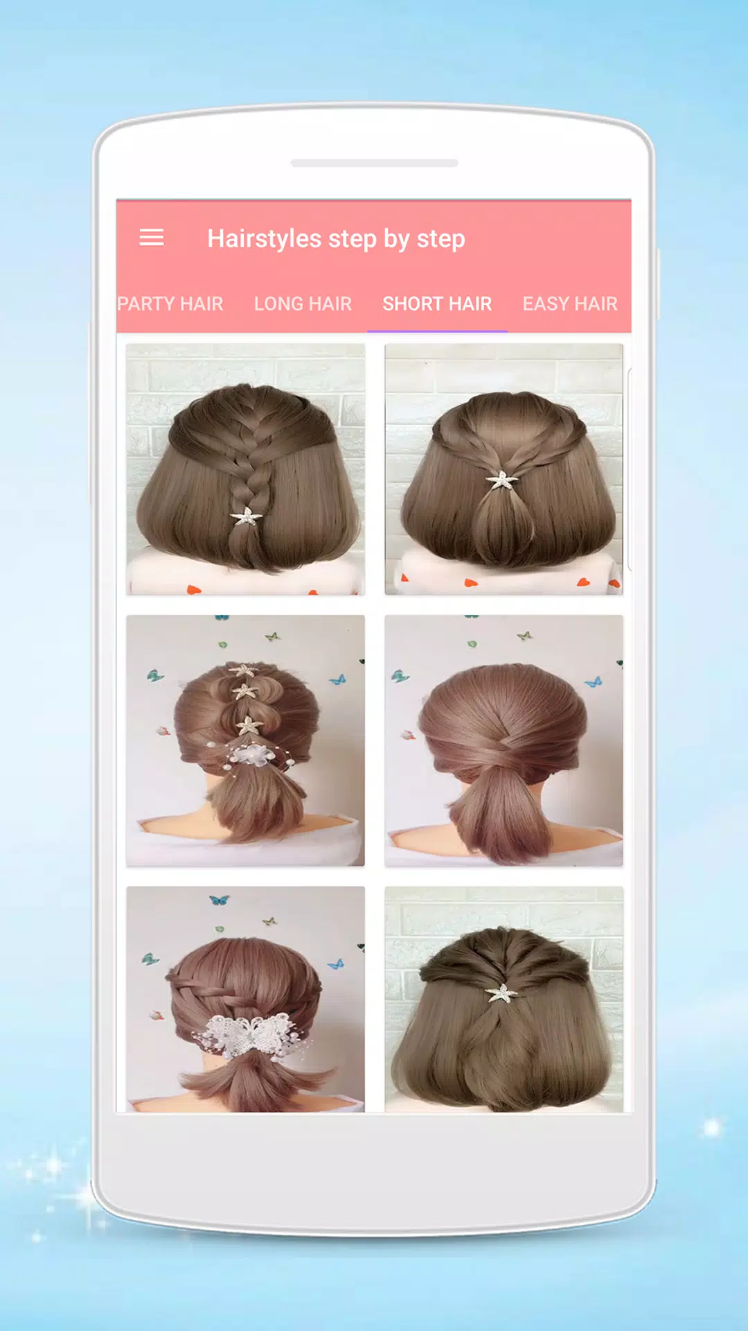 Schermata Hairstyles step by step 1