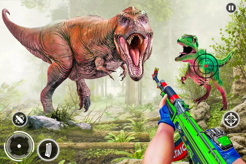 Super Dino Hunting Zoo Games Ekran Görüntüsü 0