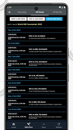 Live Cricket Score, IND vs RSA Screenshot 3