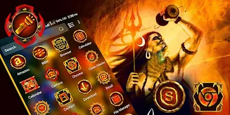 Lord Shiva Launcher Theme 스크린샷 2