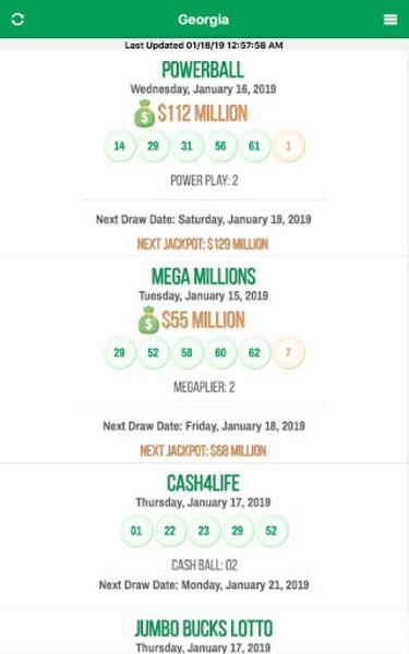 Lottery Results ภาพหน้าจอ 3