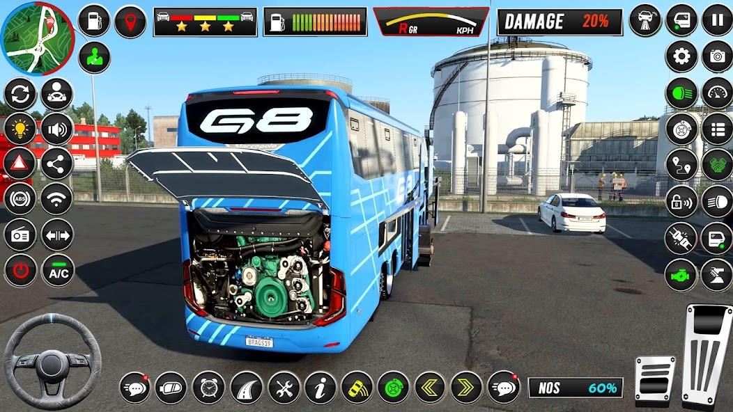 Coach Bus Driving- Bus Game Mod Screenshot 2