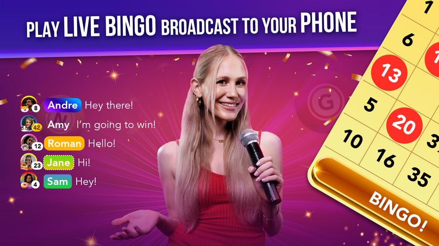 Live Play Bingo Captura de pantalla 0