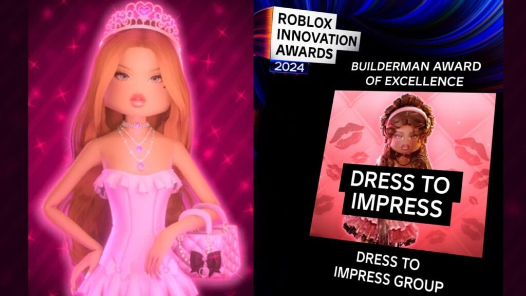 Pakaian Menang di Roblox Anugerah Inovasi