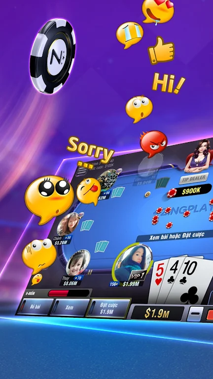 Nine zingplay - 9k 螢幕截圖 1